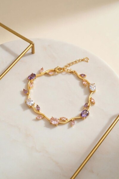 bacc Women's Gold Tulip Tulip Bracelet
