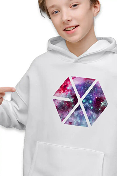 OEM Παιδικό Φούτερ για Αγόρια EXO K-pop Εμπορεύματα με Θέμα το Κόσμο