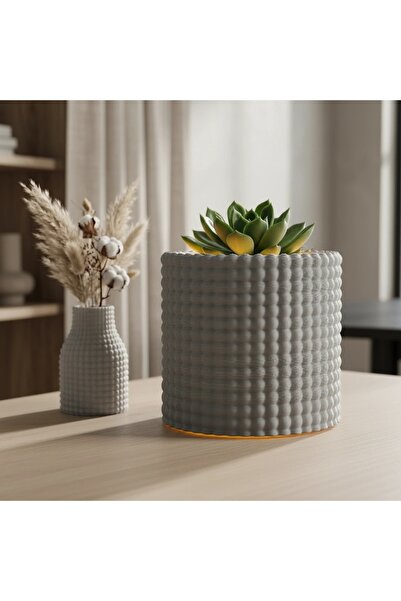 OEM Ghiveci Decorativ Imprimat 3D pentru Plante de Interior cu Textură Modernă