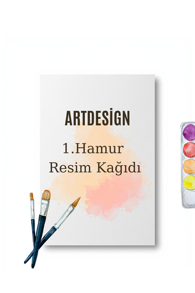 Artdesign 1. Hamur Çizim Resim Kağıdı 300 Gr. 35x50 Cm 20 Adet