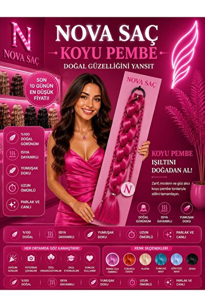 NOVA SAÇ Poştiş Balon örgü