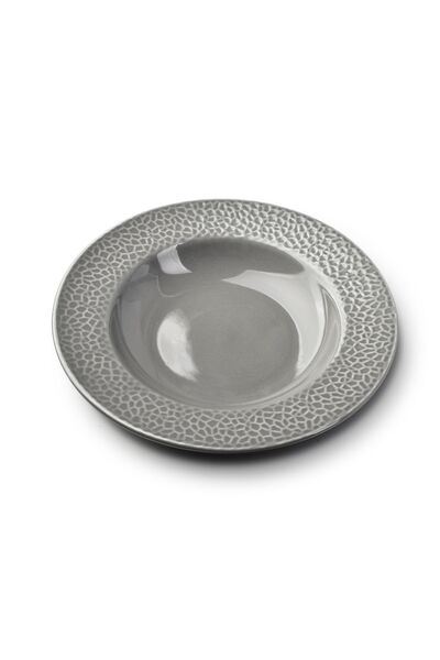 MONDEX Farfurie adâncă din porțelan AFFEKDESIGN HUDSON 22 cm 250 ml Gri 1 buc.