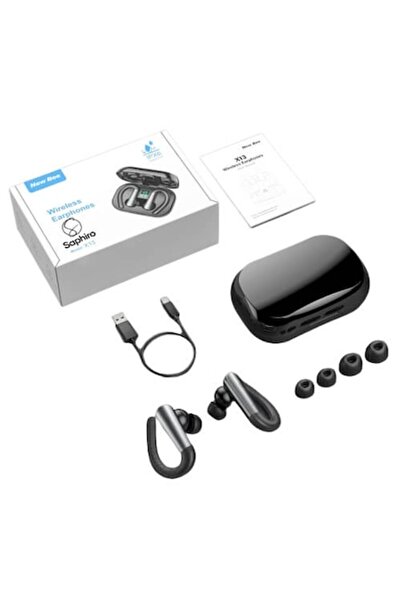 OEM Căști wireless Saphiro X13, Sport, Stereo, Bluetooth 5.2, Negru
