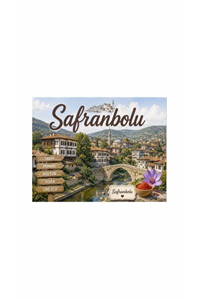 Gokco Buzdolabı Magnet Safranbolu