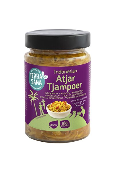 Terrasana Atjar Tjampoer Indonezian salata traditionala murata,