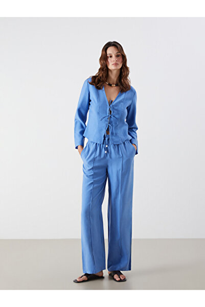 LC Waikiki I Beli Women's Trousers with Cords from Freezen Store