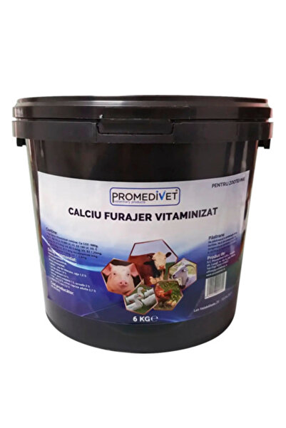 4Pet PROMEDIVET Supliment de Calciu Vitaminizat pentru Furaje 6 kg