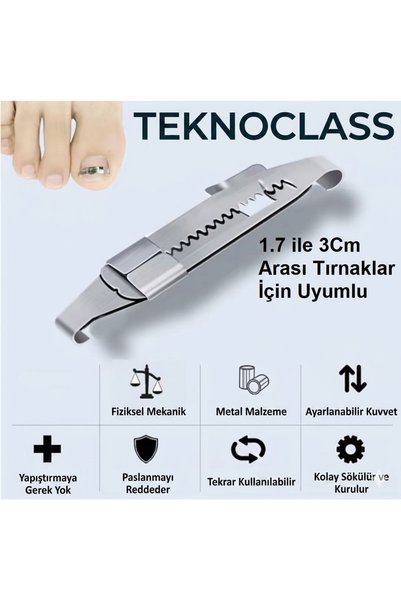 TeknoClass Tırnak Batması Engelleyici Paslanmaz Çelik Batık Tırnak Çıkartıcı ...