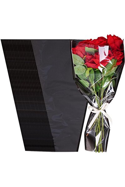 Arabest 50 Pack Flower Bags for Bouquets, Flower Wrapping Paper Kraft Floral ...