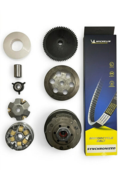Michelin ARORA CAPPUCİNO 50 cc 80 cc MONERO ÖN VARYATÖR + ARKA DEBRİYAJ + MİC...