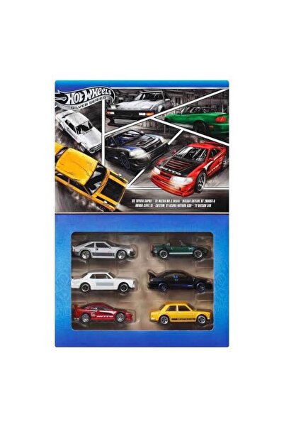 HOT WHEELS Sılver Series Japon Temalı 6’lı Araba Seti