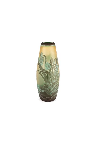 Mikasa Moor Green Floral Vase 20X50Cm