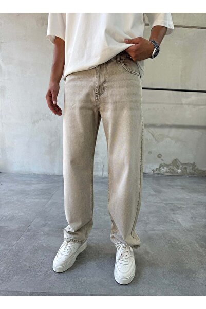 DIFRANSEL JEANS Stone Baggy Jean with Faded Effect