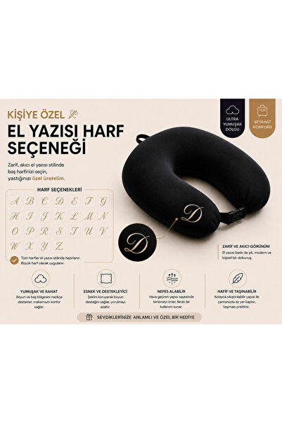 MORPHELLO Silikon Boncuk Elyaf Dolgulu Seyahat Boyun Yastığı – Hafif, Nefes A...