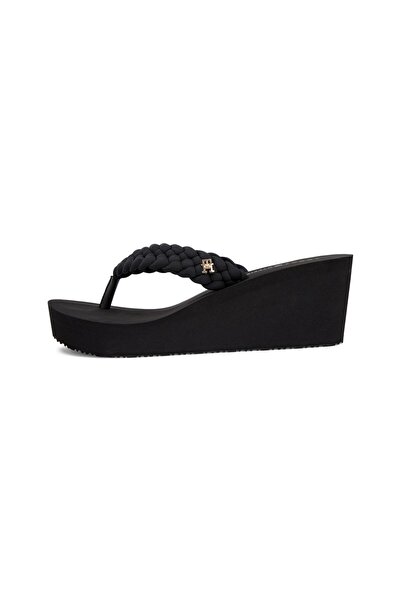 Calvin Klein TH WEDGE BRAIDED SUM, BDS