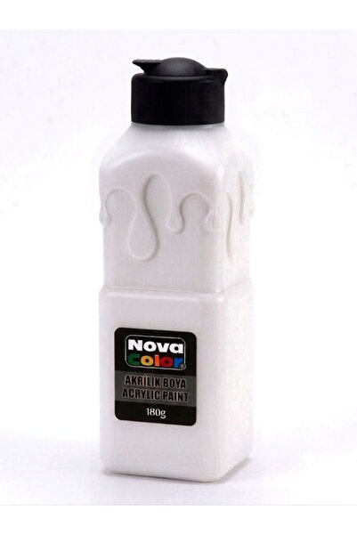 Nova Color Akrilik Boya 180Gr Titanyum Beyazı