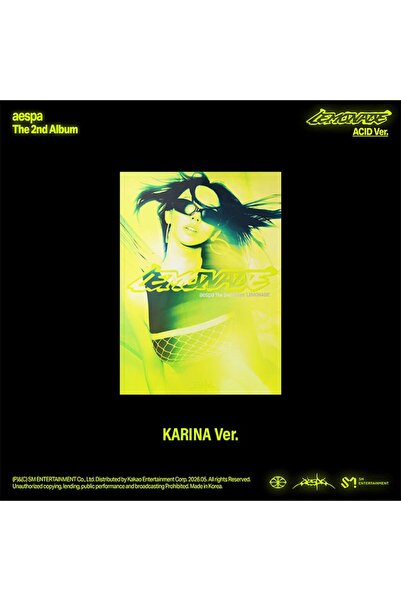 Kpop Dünyasi aespa – The 2nd Album [LEMONADE] (ACID Ver.) - Karina
