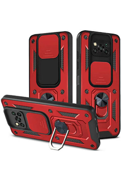 Other Bodycell Armor Slide Back Cover Πλαστικό Κόκκινο (Poco X3 NFC / X3 Pro)...