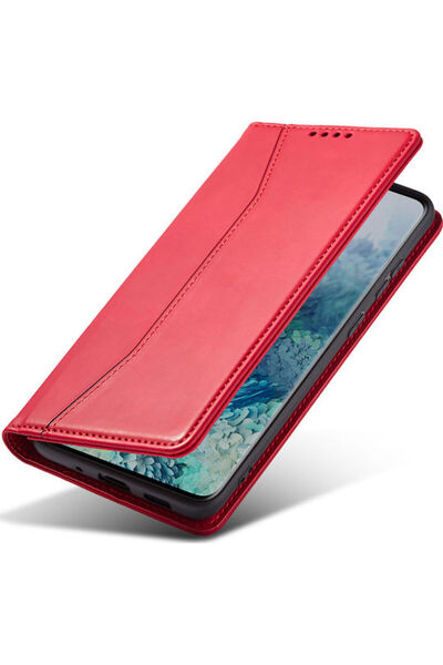 Other Bodycell PU Leather Book Synthetic Leather Red (Galaxy A21s) Code: 04-0...