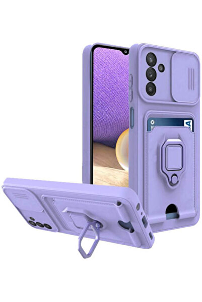 OEM Μεταλλική Πίσω Θήκη με Λουράκι Μωβ (Galaxy S23 FE)