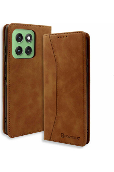 OEM Motorola Edge Book Συνθετικό Δέρμα / Δέρμα Καφέ (Motorola Edge 60, 60 Pro...