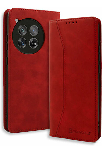 Other Bodycell Book Συνθετικό Δέρμα / Δέρμα Κόκκινο (OnePlus 12R) Κωδικός: BB...