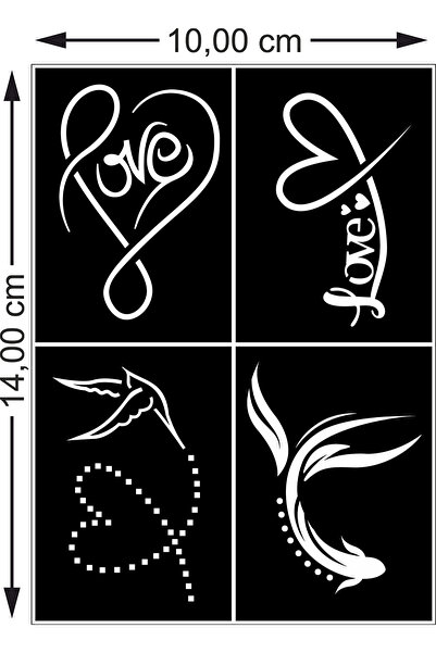 hennadibace Henna Stencil (Temporary Tattoo Template) Indian Henna Henna Tatt...