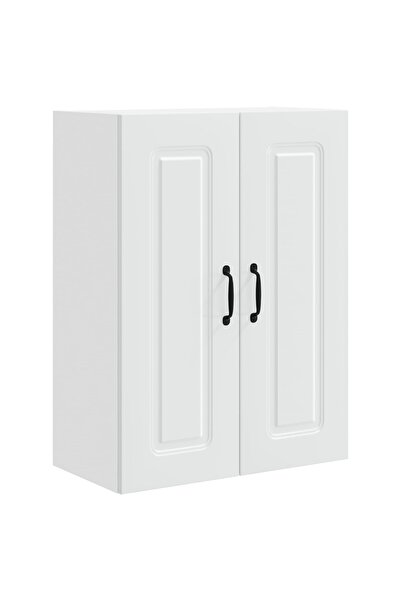 vidaxl Dulap de bucătărie Kalmar Alb 60 x 31 x 80 cm Lemn compozit