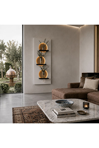 TAKIFİX Modern Ledli Duvar Tablosu | Dekoratif Panel | Gizli Aydınlatmalı | Ö...
