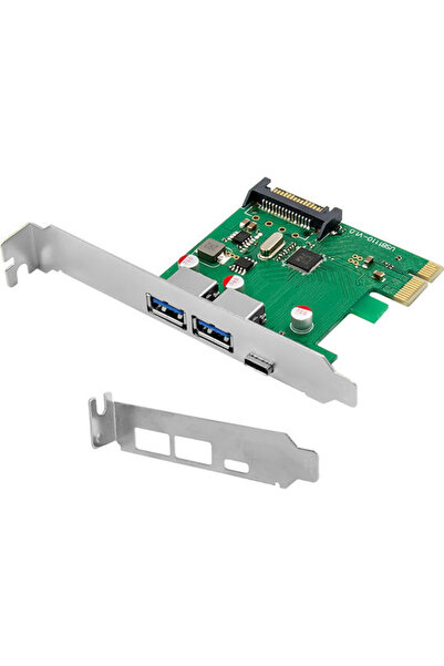 POWERTECH Ελεγκτής PCIe με θύρα Type-C Κωδικός: ST627