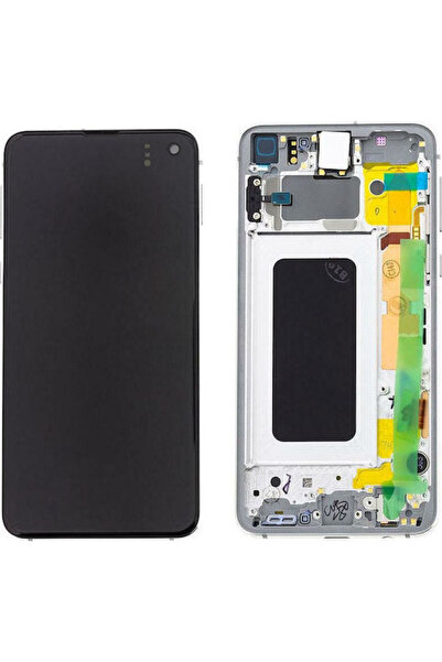 Samsung Οθόνη με μηχανισμό αφής και πλαίσιο για Galaxy S10e (Λευκό) Κωδικός: ...