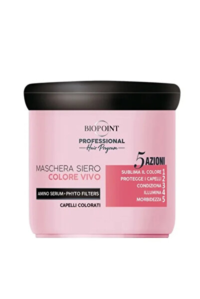BIOPOINT Mască profesională colorantă pentru păr Colore Vivo 400 ml