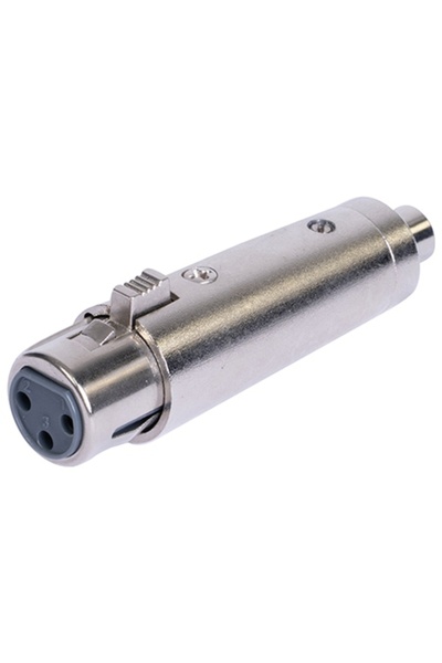 BST Adaptor metalic XLR mamă la RCA mamă