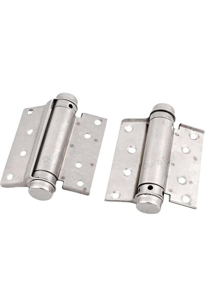 Duravel Single Action Stainless Steel Self-Closing Spring Door Hinge (2 Pcs) ...