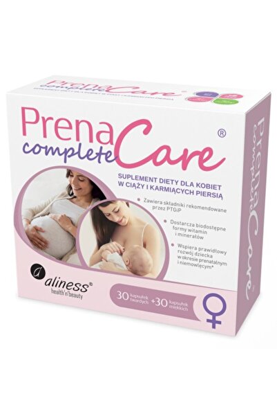Aliness Prenacare Complete Pentru Femei Însărcinate 30 Capsule Dure + 30 Caps...