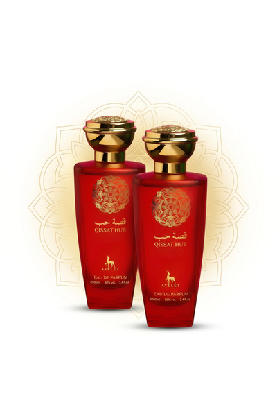 Ayelet Set de 2 parfumuri orientale pentru femei - Qissat Hub 100ML - EDP