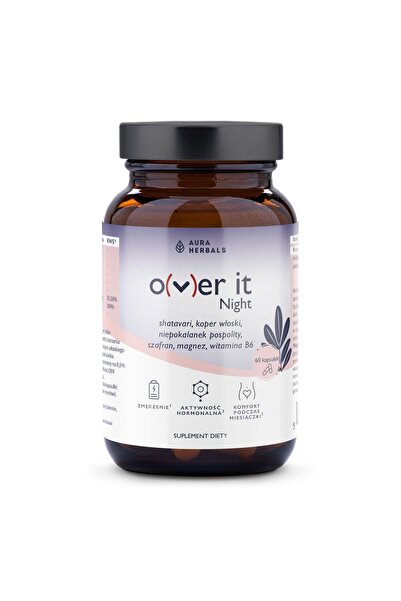 Aura Herbals Over It Night 60 capsule.