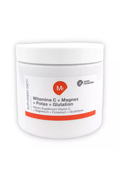 INVEX REMEDIES Invex Vitamina C + Magneziu + Potasiu + Glutation 450G