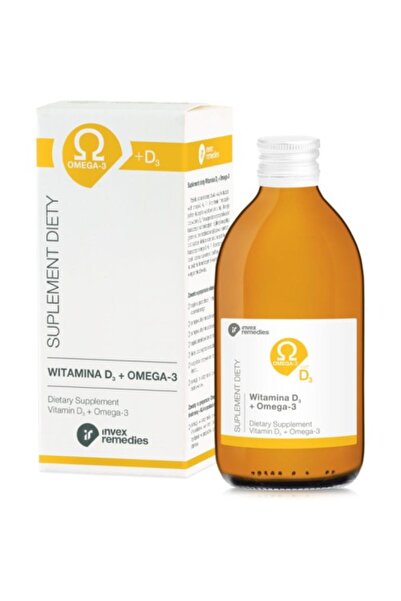 INVEX REMEDIES Vitamina D3 + Omega-3 300ml