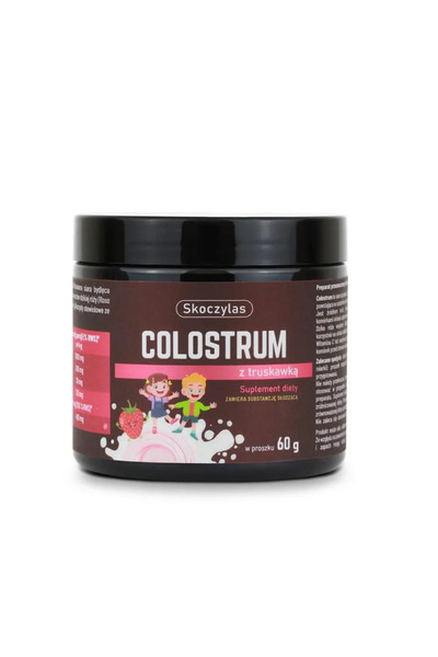 SKOCZYLAS Colostrum Z cu căpșuni 60 G