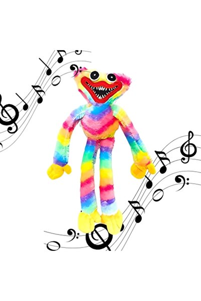 DrKala Pluș interactiv vorbitor Huggy Wuggy și Kissy Missy, imită, repetă și ...
