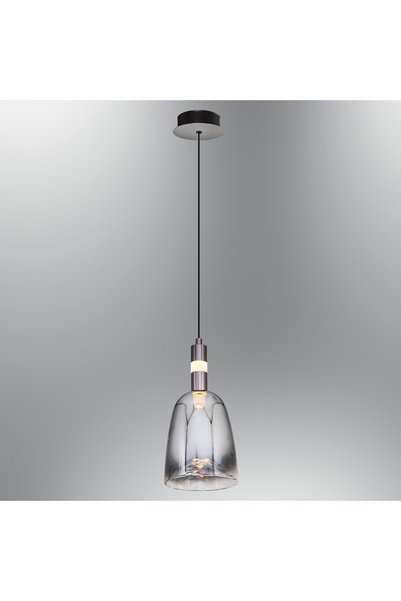 Özcan Aydınlatma 2858A-1A-02 Holee Tekli Sarkıt 130X170 Krom
