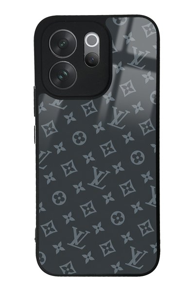 Spoyi Vivo V70 Gray Lv Design Glossy Phone Case