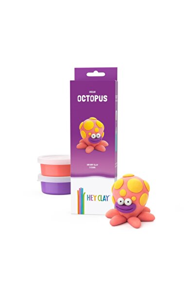 Hey Clay Yaratıcı Kil Seti - Octopus