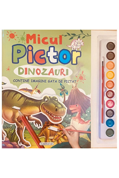 Editura Flamingo GD Micul Pictor - Dinozaurii, Brijbasi - Editura Flamingo
