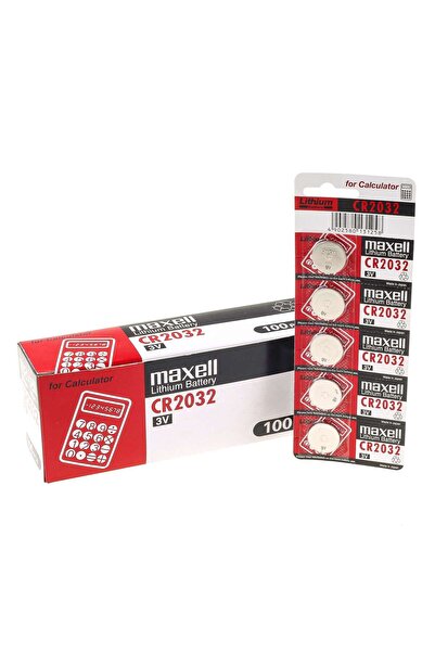 garaccu 1 Adet CR2032 3 Volt Lityum Düğme Para Pil Tartı Pili