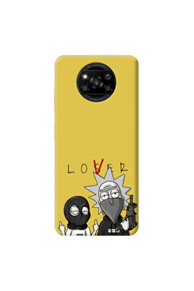 Other Xiaomi Poco X3 /X3 Pro Rick Loser Yellow Colored Silicone TPU Θήκη