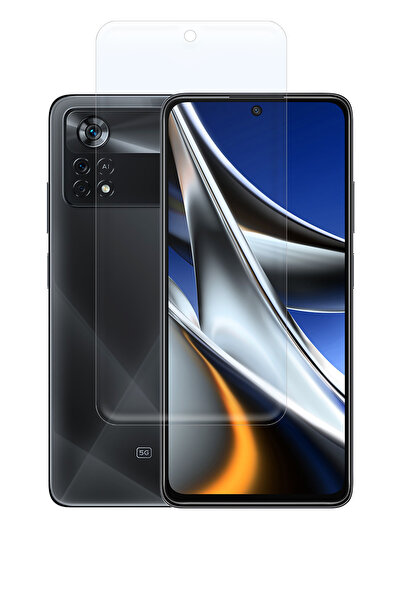 Phonextra واقي شاشة نانو لامع عالي الدقة متوافق مع هاتف Xiaomi Poco X4 Pro، ح...