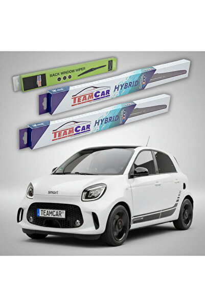 TEAMCAR Ștergătoare Smart Forfour 453 EQ 2014-2021 |   Set Hibrid Față și Spa...