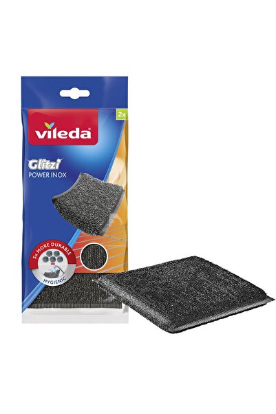 Vileda 172036 Glitzi Power INOX 2 bucăți
